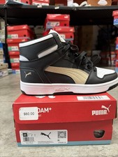 New Puma Unisex Rebound Layup SL Jr Shoes Sneaker High Tops Size 6C Boy's