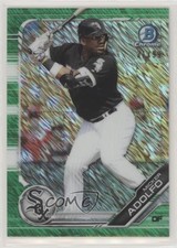 2019 Bowman Chrome Prospects Green Shimmer Refractor 31/99 Micker Adolfo 0h28