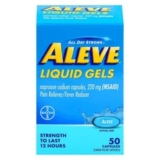 PACKALEVE Liquid Gels  - 50 Gels 200MG  EXP 08/2026