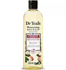 Dr Teal's Shea Butter Moisturizing Bath  Body Oil, 8.8 fl oz.free shipping