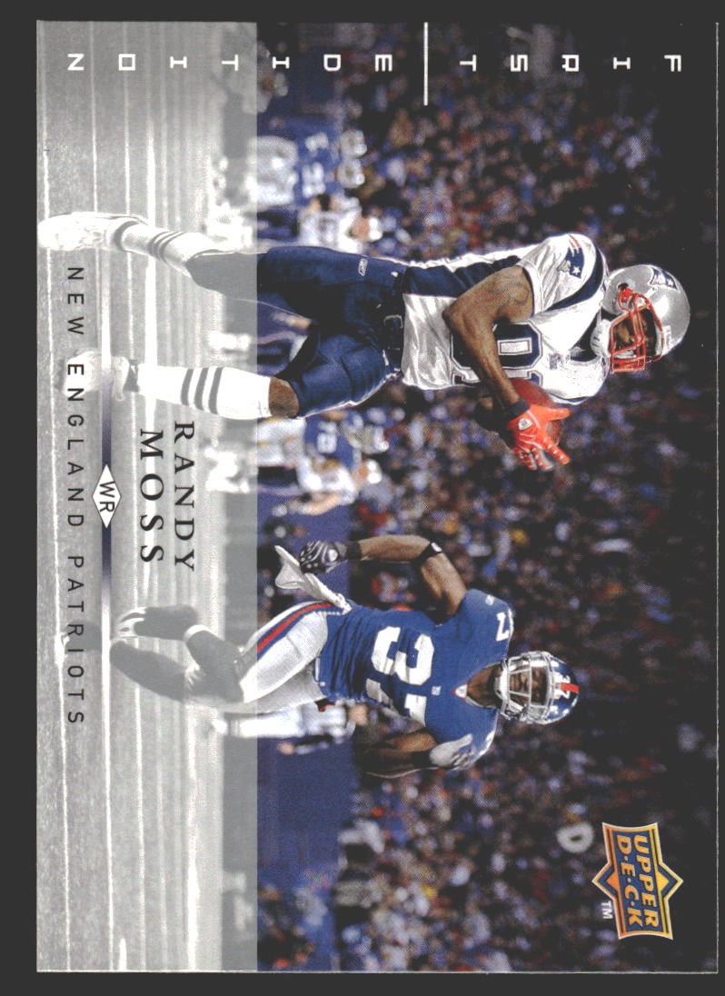 Randy Moss #86 2008 Upper Deck First Edition New England Patriots