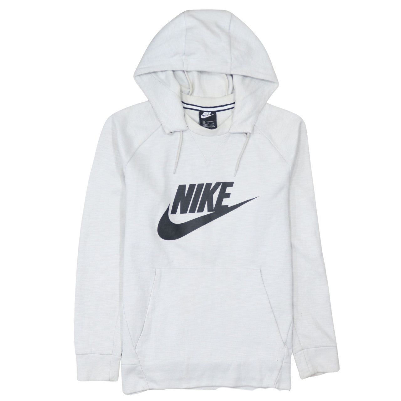 Nike White Hoodie Mens M