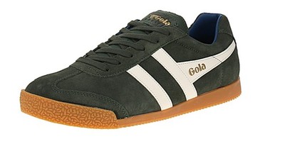 Gola Harrier - Herren Sneaker - Dark-Khaki-Off-White-Marine-Blue
