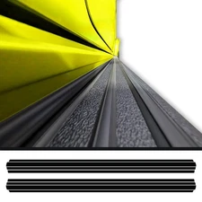 Black Out Running Boards Side Step Nerf Bar Wrap Kit for Mercedes G Wagon Class