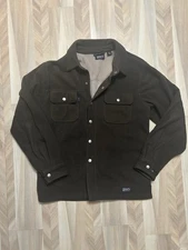 Dri-Duck DDX Soft Shell Snap Up Men’s Work  Jacket Brown Size Medium