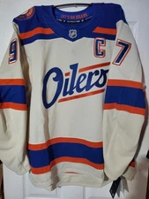 Edmonton Oilers Connor McDavid Alternate FAP Authentic Pro NHL Hockey Jersey