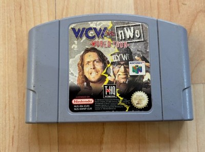 WCW vs. NWO: World Tour Nintendo 64 N64 Wrestling Spiel - Guter Zustand - Pal