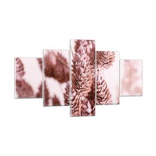 Quadro su Vetro 125x70cm Secchi Fiore Eco Stampe Immagini Quadri Moderni Murale