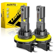 AUXITO H15 Led DRL High Beam Headlight Bulb Canbus Error Free Bright White 6000k