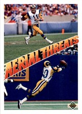 1991 Upper Deck Jim Everett/Henry Ellard Football Cards #30