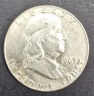 1960 P Franklin Silver Half Dollar 90% Silver Circulated