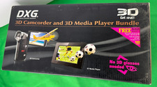 Pacchetto videocamera 3D tascabile DXG USA DXG-5D7V e lettore multimediale 3D - XLNT COND