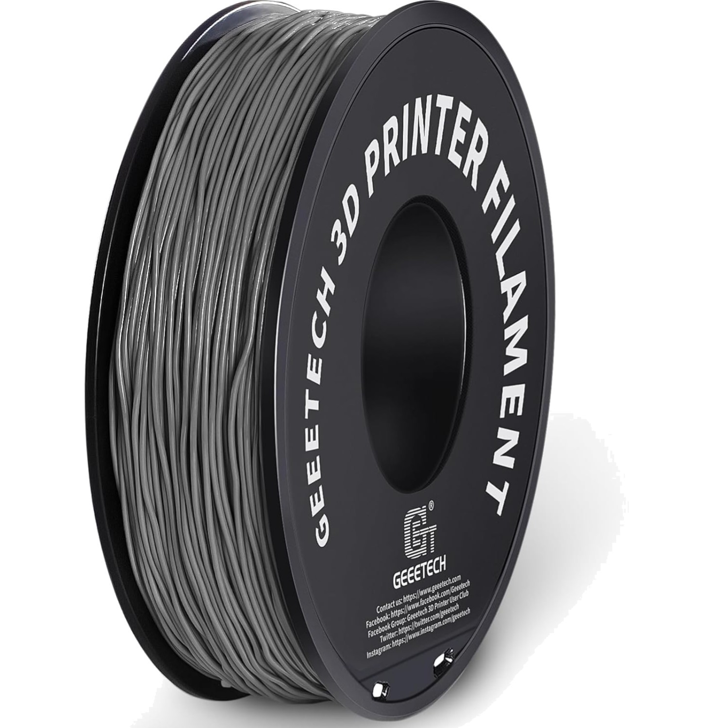 TPU Filament 1,75 mm 1kg flexibles Druckmaterial 3D Drucker grau