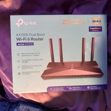 TP-Link Archer AX1500 WiFi 6 router dual band 1,5 GHz CPU tri core TPLink