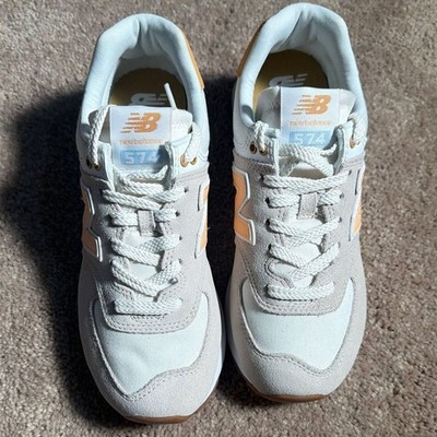 New Balance Wmns 574 'Timberwolf Alpha Orange' - WL574COR
