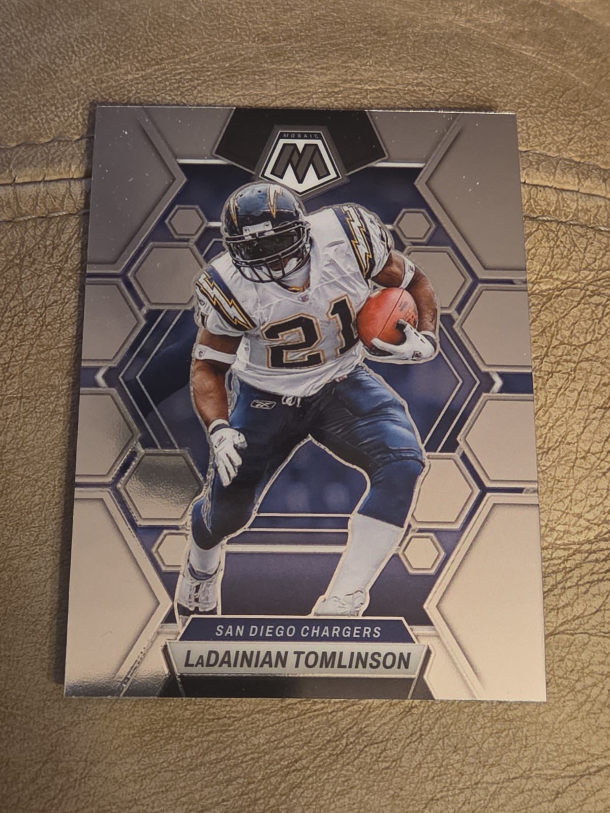2023 Mosaic Base #134 LaDainian Tomlinson - San Diego Chargers