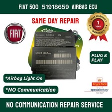 Fiat 500 51918659 Airbag ECU No Communication Postal Repair Service