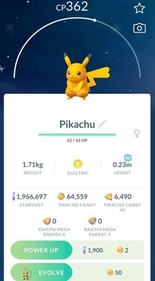  POKEMON GO - Shiny Pikachu *Registered/Ultra Friends* 