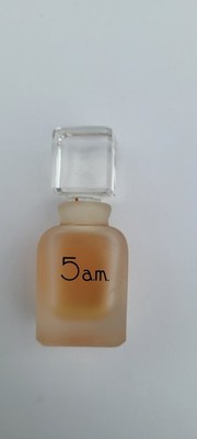 Vintage Yardley 5am 5 A.M. Frühes Miniatur Reise Parfum voll selten Fund Requisite 