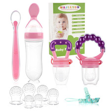 Baby Fruit Feeder Pacifier - 12 Pack  2 Infant Food Feeder Pacifier  1 Baby Fo