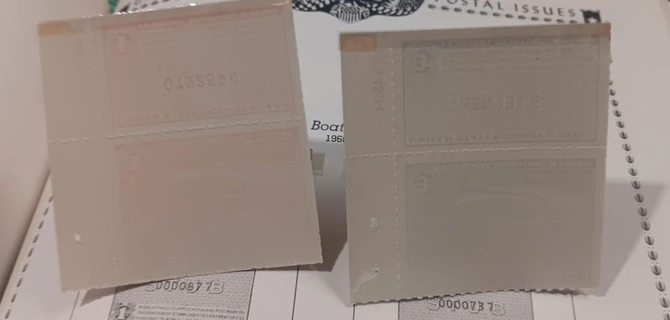 RVB1 & RVB2 federal boat stamps mnh og RARE FIND - Image 2 of 2