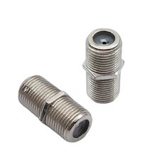10PCS F Type Coupler Female Connector RG6 Coax Cable Joiner Adapter UK