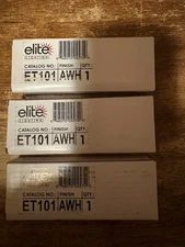 Elite Track Lighting Connector . 3 Piece Lot