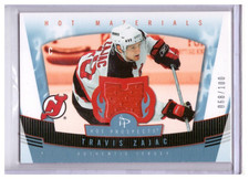 Travis Zajac 2006-07 Hot Prospects Hot Materials Red Hot Jersey Card #HM-TZ /100