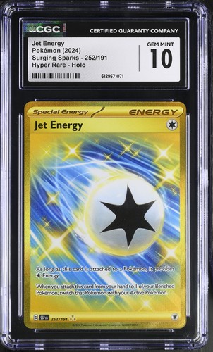 Jet Energy graded CGC 10 for sale on eBay