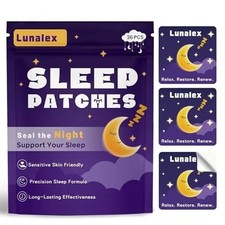 Sleep Patches for Adults Extra Strength, Long-Lasting Night with Natural 36Patch