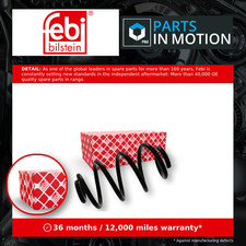 Coil Spring fits RENAULT CLIO Mk3 1.5D Rear 05 to 14 Suspension 8200341248 Febi