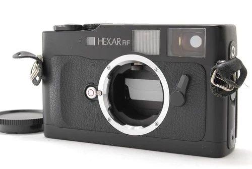 【Opt Top MINT】 Konica Hexar RF Black Rangefinder Leica M Film Camera Body JAPAN