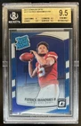 2017 Panini Donruss Optic Patrick Mahomes II RC Rated Rookie #177 Chiefs BGS 9.5