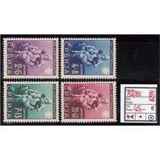 Serbia 1942, Mi.-No. 82-85