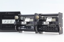 Exc 5 2 pieces Mamiya M645 Medium Format 120 Roll Film Holders From JAPAN