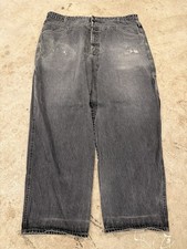 Men  s Y2K Marithe Francois Girbaud Denim Wide Leg Jeans 44M 42x30 Baggy Skate