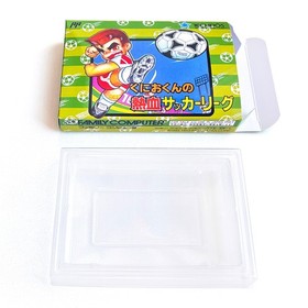 Kunio-kun NEKKETSU Soccer League - Empty box replacement spare case Famicom tray
