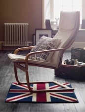 Habitat Bentwood High Back Chair & Footstool Used, mint condition  (1 Month Old)