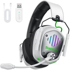 Wireless Gaming Headset for PS5, PS4, PC, Switch, Mac, Phone, 2.4GHz Gaming H...