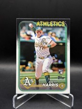 Brett Harris 2024 Topps Update #US199 Oakland Athletics