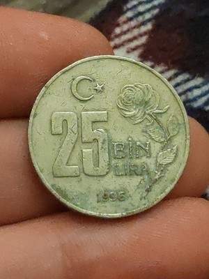 1996 Turkey 25 Bin Lira - Beautiful Coin - T64