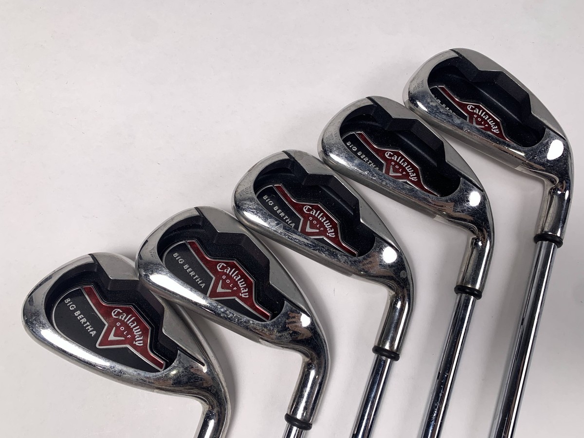 Callaway Big Bertha 2006 Iron Set 4-8 Regular Steel Mens RH | eBay