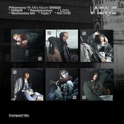 Audio Cd Neu - P1harmony - Unique (Compact Version) -I- Fnc Entertainment