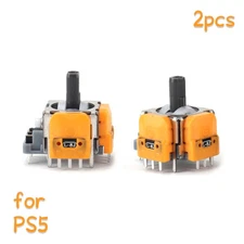 2PCS 3D Hall Effect Joystick Analog Stick Module for PS5 DualSense Controller