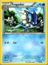 Pokemon TCG Frogadier 21/30 XY trainer Kit Suicune MP