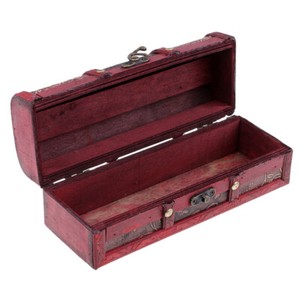 Antique-Vintage-Handmade-Wooden-Jewelry-Box-Ring-Earring-Storage-Display-Box