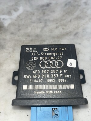 2005-2007 Audi A4 Quattro module AFS 5DF0088627 interior component A1