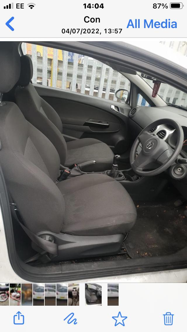 Vauxhall/Opel Corsa mot warranty px eBay