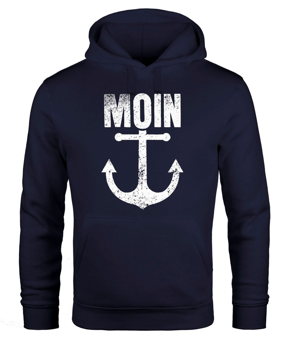 Moin Ihr Spacken Pullover - Norddeutsch Humor Hoodie