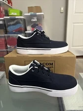 Size 7 - Mens Navy True Skate Inspired Work Shoe - Composite Toe Volcom Non Slip